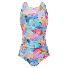 아레나 스프링피오레 원피스 U백 수영복 A6SL1LS01