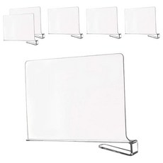 테일스타 아크릴 옷장 책장 신발장 만능 구분 파티션, 투명, 6개