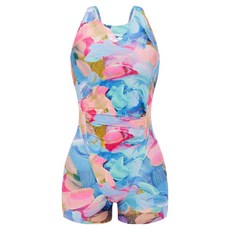 아레나 스프링피오레 2부 반신 U백 수영복 A6SL1LS02