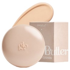 MAKEheal Glow Butter 網紗氣墊粉餅, 21N 清透, 1個