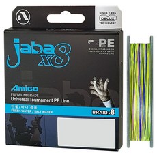 AmiGo Java 短爪章魚 章烏 五色 8股編織線, 混合色, 1個