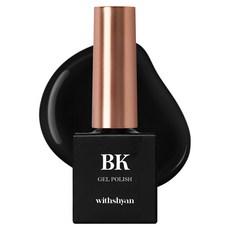위드샨 젤 폴리쉬 컬러 젤네일, 1개, 10g, GC02 블랙