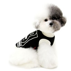 kinikini 狗狗太陽眼鏡Toto刷毛袖, 黑色, 1個