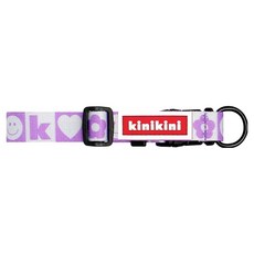 kinikini 微笑格紋項圈, 紫色, 1個