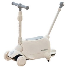 아이팜 아동용 X3 카고 킥보드 푸시카, 1개, 화이트