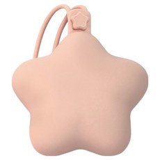 아무브 유아용 실리콘 쪽쪽이 휴대용 보관 케이스, 베이비 핑크, 1개