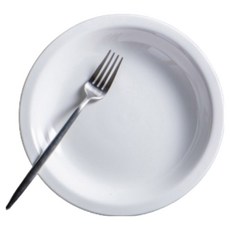 Daparang 單人陶瓷沙拉碗 小 HJ1225, 白色, 1個