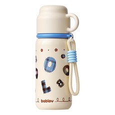 bablov 花伴森 316紐扣隨行保溫瓶, 時光藝術家, 1個, 500ml