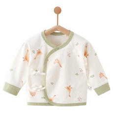 STARDOOR 新生兒彩色線條圖案蝴蝶衣