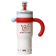 bablov 花伴森 霸氣雙子星系列316手提冰霸杯, 奶油蘋果派, 1個, 1250ml