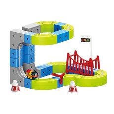 PLAYFUL TOYS 頑玩具 磁吸軌道車, 混和顏色, 1套