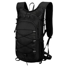 알파마운틴 경량 등산가방 15L, 블랙 블랙