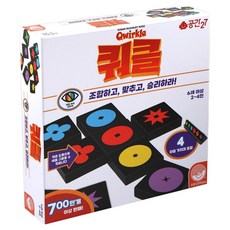 공간27 쿼클 보드게임 세트, 1개, 혼합색상