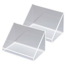 조인메이드 벽걸이형 수납 정리 보관함, 투명, 2개