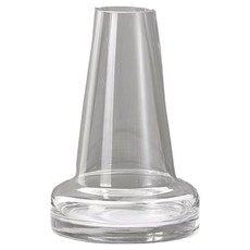 픽노아 심플한 호텔 스타일의 유리 꽃병, 클리어 C형