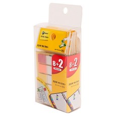 Printec 彈出式標籤便利貼 辦公室包裝 混合5色 FO4412-5 20入, 1個, 10入