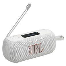 JBL 便攜式收音機藍牙喇叭, 白色, TUNER 3
