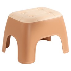 Join Made 柔軟多用途方形浴室凳, 米色