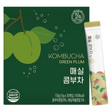 healslab 康普茶 梅子, 1個, 30入, 5g