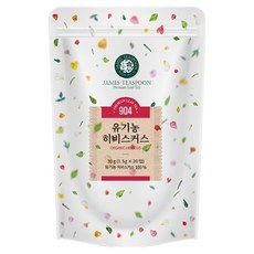 제임스티스푼 유기농 히비스커스 티백, 1.5g, 20개입, 1개