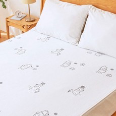 HanilMedical 디즈니 곰돌이 푸 오코텍스 냉감패드, 화이트, 쿨매트