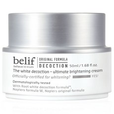 belif 石楠花水光亮采精華霜 52100480, 1件, 50ml