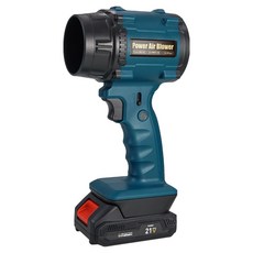 컴스 21V 무선 터보 블로워 차량 에어건, 그린, BF603