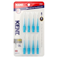 KENT. 牙間刷 藍色 SSSS, 8入, 1個