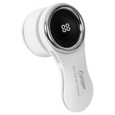 케이페이지 충전식 USB C타입 6중날 LED디스플레이 고속회전 보풀 제거기, 화이트, KLR-10S
