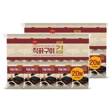 Wanggagim 舒川海苔 直火烤海苔, 40個, 5g