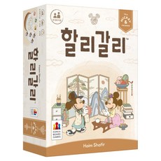 코리아보드게임즈 미키와 친구들 할리갈리, 혼합색상, 1개