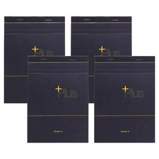 Double A Plus A5筆記本, 海軍藍, 4個