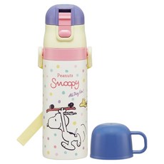 Skater 馬克杯型 & 直飲型 2種款式保溫瓶 430ml~470ml SKDC4, 史努比, 1個