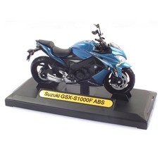 MOTOR MAX 1/18 鈴木 GSX-S1000F 摩托車模型 MXT113694BL, 混合色, 1個