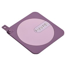 코이드림 주방 싱크대 실리콘 방수 배수구 덮개, 퍼플, 1개