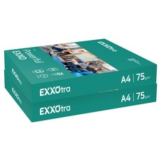 EXXO EXTRA 影印紙 75g, A4, 1000個