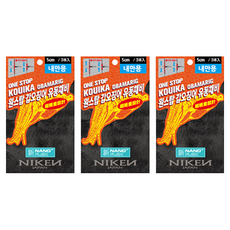 NIKEN 單次拋投式墨魚活釣釣組 近海用, 5個, 3入