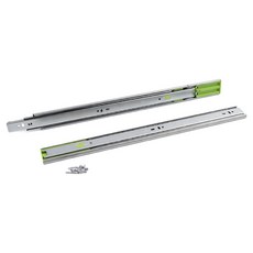 ZiO-BiZ 3節寬版抽屜滑軌 緩衝器 500mm 1組, 1個