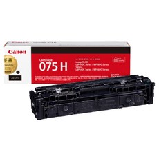 캐논 정품 토너 CRG-075H, Black, 1개 Black, 1개