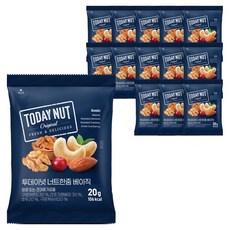 투데이넛 2주플랜 너트한줌 베이직, 20g, 14개