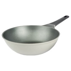 GREENDOOR 韓國製 Estina IH 電磁爐宮廷炒鍋 灰色, 1個, 24cm