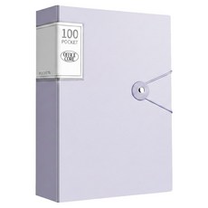 오피스코어 클리어파일 A4 100p, 라이트퍼플, 1개 라이트퍼플, 1개