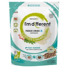 아임디퍼런트 강아지 디너 동결건조 사료, 1개, 156g, 정어리