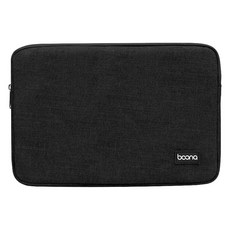 baona 包納 3C簡約電腦內袋 15.6吋 Z009, 黑色, 1個
