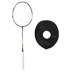 YONEX NANOFLARE 700 PLAY BG80 26 已穿線羽球拍 紫色 4U 附拍頭套, 1個, NFL-700PL