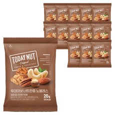 투데이넛 2주플랜 너트한줌 노블레스, 20g, 14개 20g, 14개