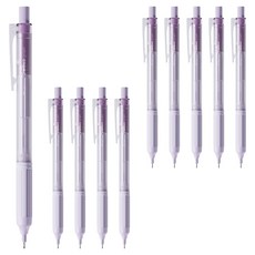 Tombow 蜻蜓牌 MONO MONOGRAPH Light 自動鉛筆 粉彩玻璃 紫色, 10個, 0.5mm