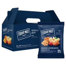 투데이넛 너트한줌 베이직 믹스넛 20g, 30개