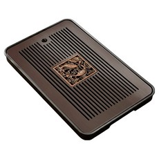 Kusso 居家咖啡館茶道竹製茶盤 43 x 26 cm, E款, 1個