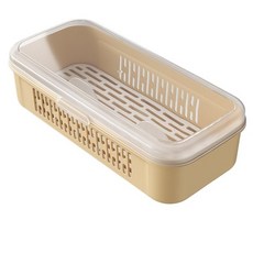 히라훔 대용량 뚜껑 수저통, 오렌지, 1개